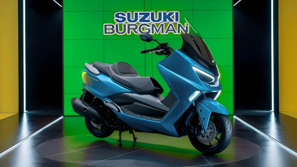 Suzuki Burgman nuevo modelo: diseño elegante premium, motor refinado y características innovadoras
