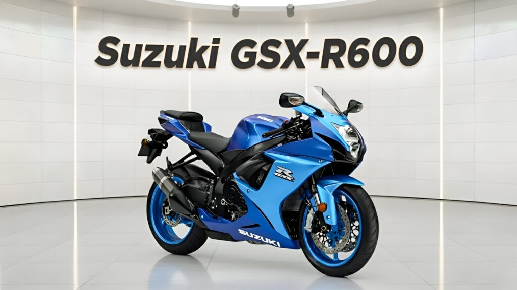 La Suzuki GSX-R600 regresa con fuerza, lujo y vanguardia